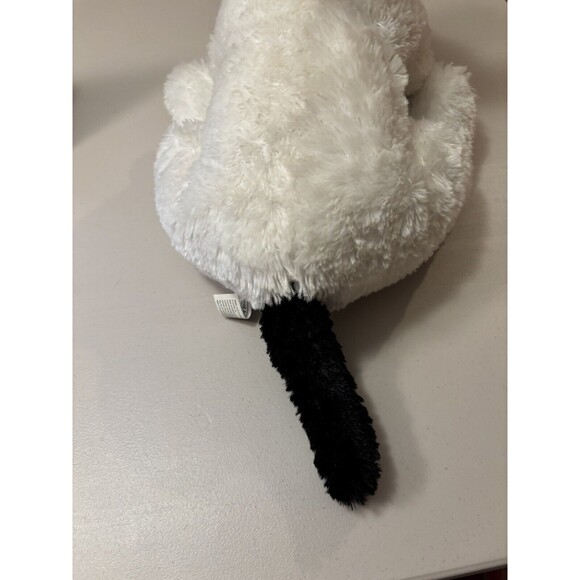 Toys R Us Animal Alley Plush Puppy Dog Black and White Stuffed Animal Toy - Picture 10 of 13